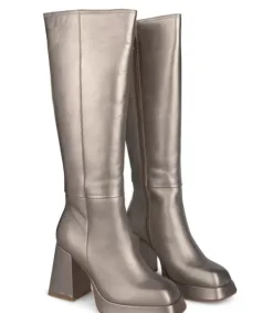 Botas Tacón*Alma en Pena Comprar Bota Piel Pierna Alta