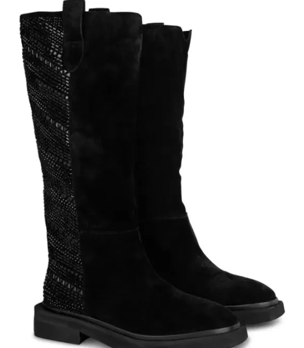 Botas Planas*Alma en Pena Comprar Bota Plana Con Pedreria