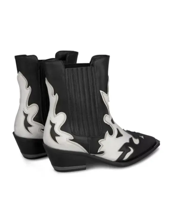 Botines Planos*Alma en Pena Comprar Botas Vaqueras Bordadas