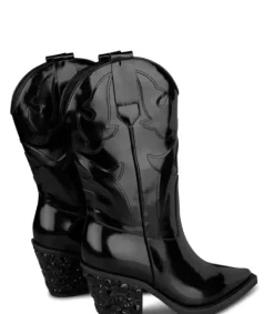 Botas Tacón*Alma en Pena Comprar Botas Vaqueras Con Tacón De Pedreria