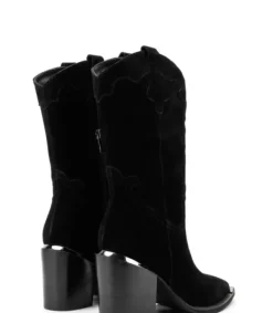 Botas Tacón*Alma en Pena Comprar Botas Vaqueras Lisas Con Tacón