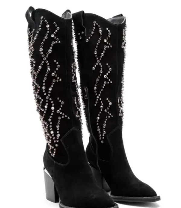 Botas Tacón*Alma en Pena Comprar Bota Tacón Dibujo Tahuelas