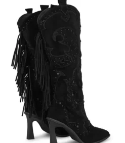 Botas Tacón*Alma en Pena Comprar Bota Tacón Flecos Traseros