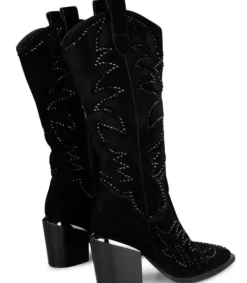 Botas Tacón*Alma en Pena Comprar Bota Vaquera Adornada Con Pedreria