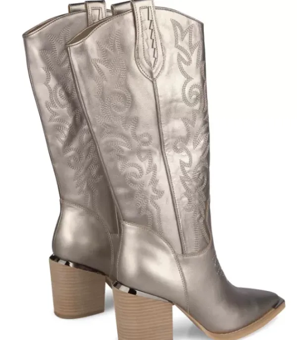 Botas Tacón*Alma en Pena Comprar Bota Vaquera Bordada