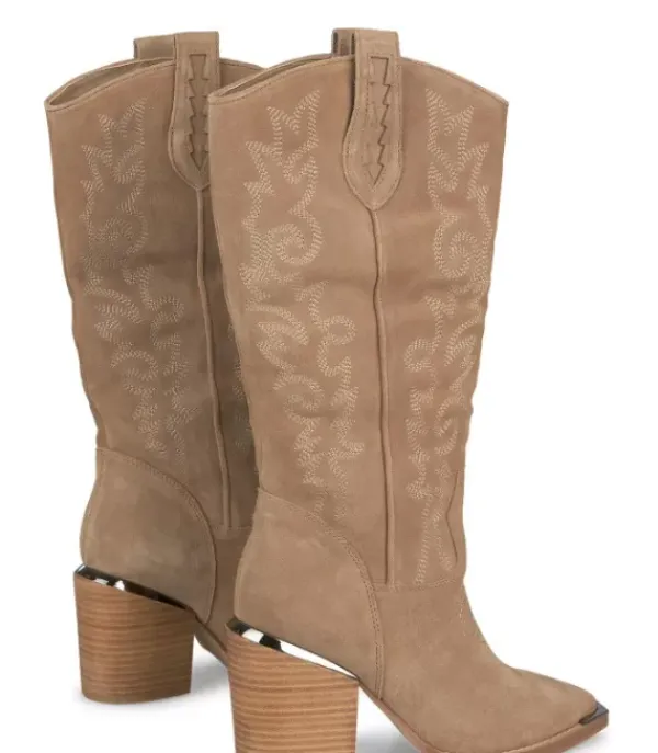 Botas Tacón*Alma en Pena Comprar Bota Vaquera Bordados