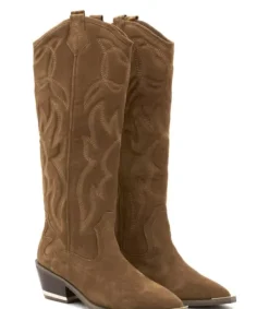 Botas Planas*Alma en Pena Comprar Bota Vaquera Con Bordado