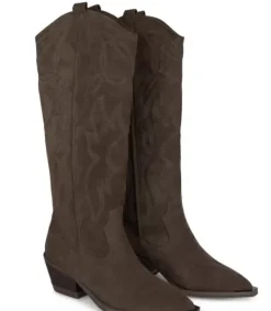 Botas Planas*Alma en Pena Comprar Bota Vaquera Con Bordado