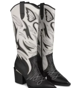 Botas Tacón*Alma en Pena Comprar Bota Vaquera Con Bordado