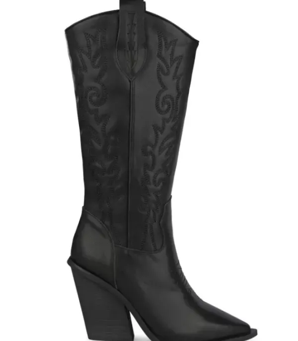 Botas Tacón*Alma en Pena Comprar Bota Vaquera Con Tacón Bordado