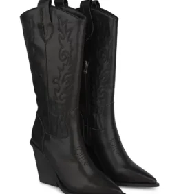 Botas Tacón*Alma en Pena Comprar Bota Vaquera Con Tacón Bordado