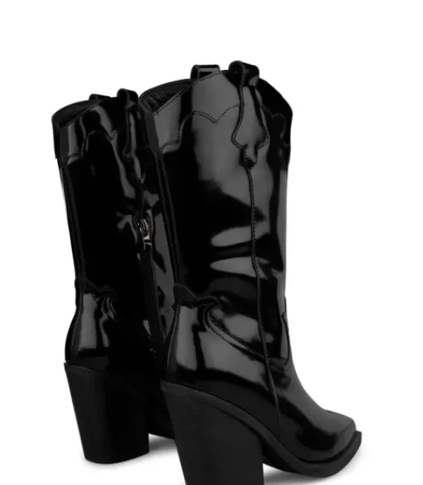 Botas Tacón*Alma en Pena Comprar Bota Vaquera De Piel