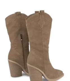 Botas Tacón*Alma en Pena Comprar Bota Vaquera De Piel