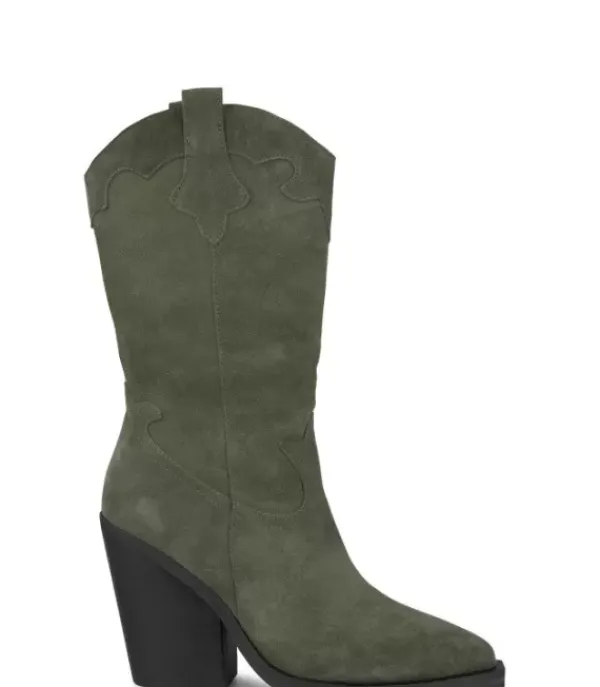 Botas Tacón*Alma en Pena Comprar Bota Vaquera De Piel