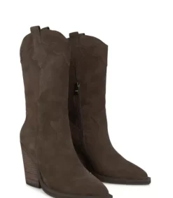 Botas Tacón*Alma en Pena Comprar Bota Vaquera De Piel