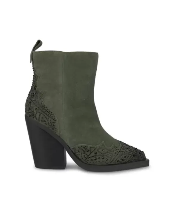 Botines Tacón*Alma en Pena Comprar Botin Adornado Con Pedreria