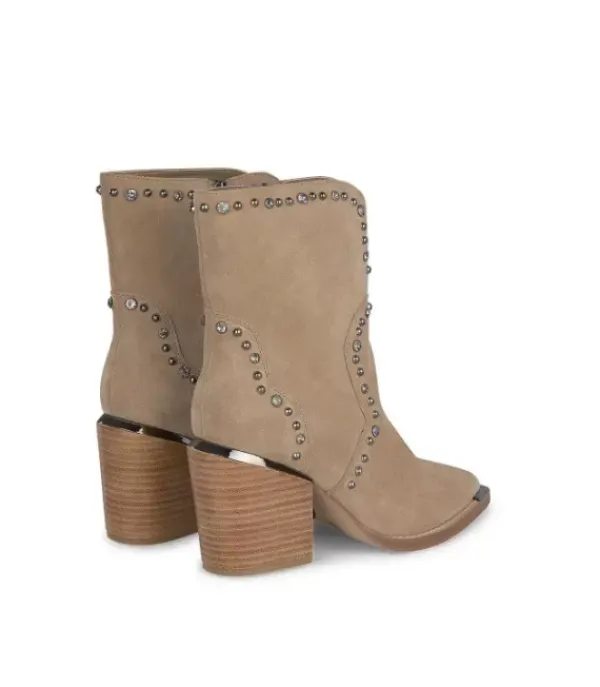 Botines Tacón*Alma en Pena Comprar Botin Arrugado Con Detalles
