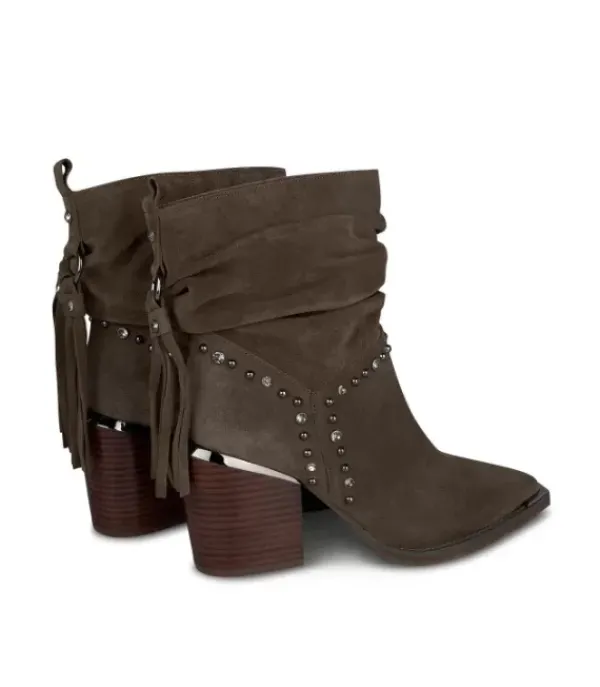 Botines Tacón*Alma en Pena Comprar Botin Con Cana Arrugada
