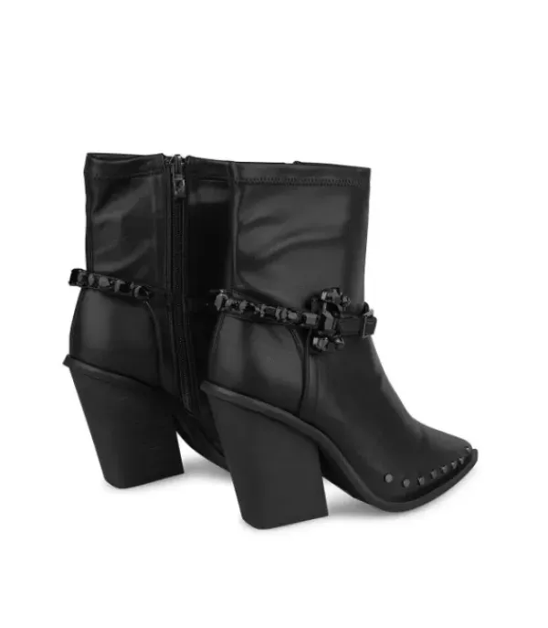 Botines Tacón*Alma en Pena Comprar Botin Con Cinturon De Diamantes De Imitacion