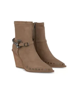 Botines Tacón*Alma en Pena Comprar Botin Con Cinturon De Diamantes De Imitacion