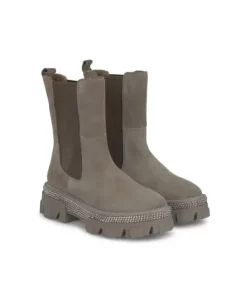 Botines Planos*Alma en Pena Comprar Botin Con Detalle De Pedreria