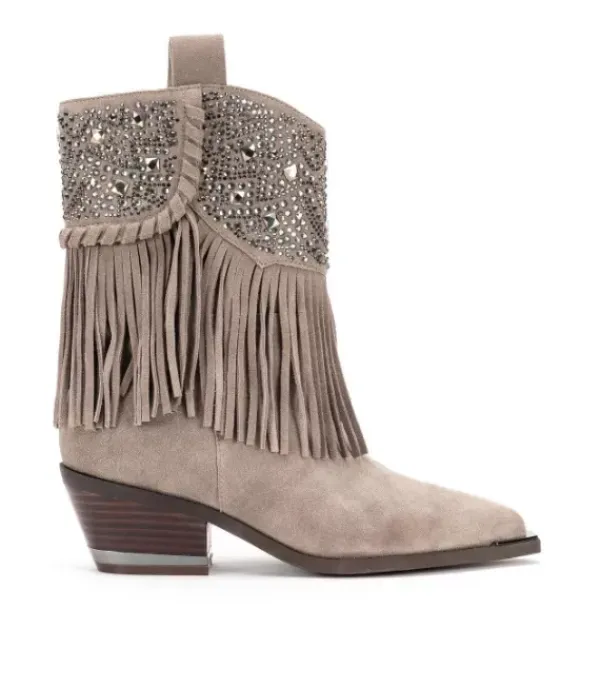 Botines Planos*Alma en Pena Comprar Botin Con Flecos