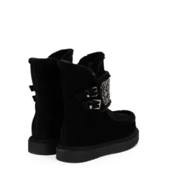Botines Planos*Alma en Pena Comprar Botin Con Pelo Y Adorno