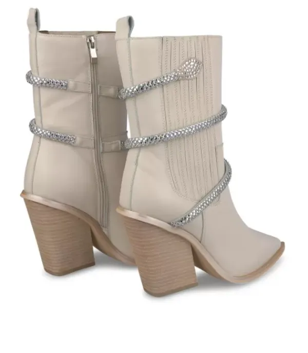Botines Tacón*Alma en Pena Comprar Botin Con Tacón Serpiente