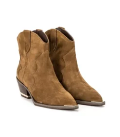 Botines Planos*Alma en Pena Comprar Botin Cowboy De Piel