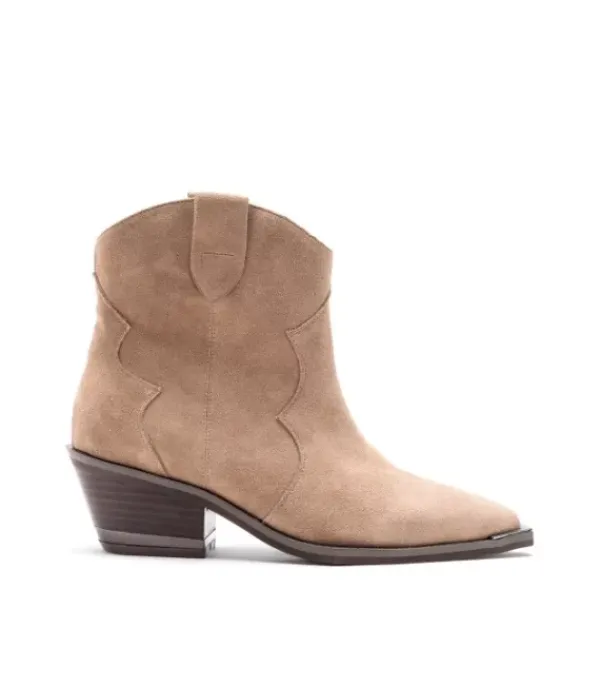 Botines Planos*Alma en Pena Comprar Botin Cowboy De Piel
