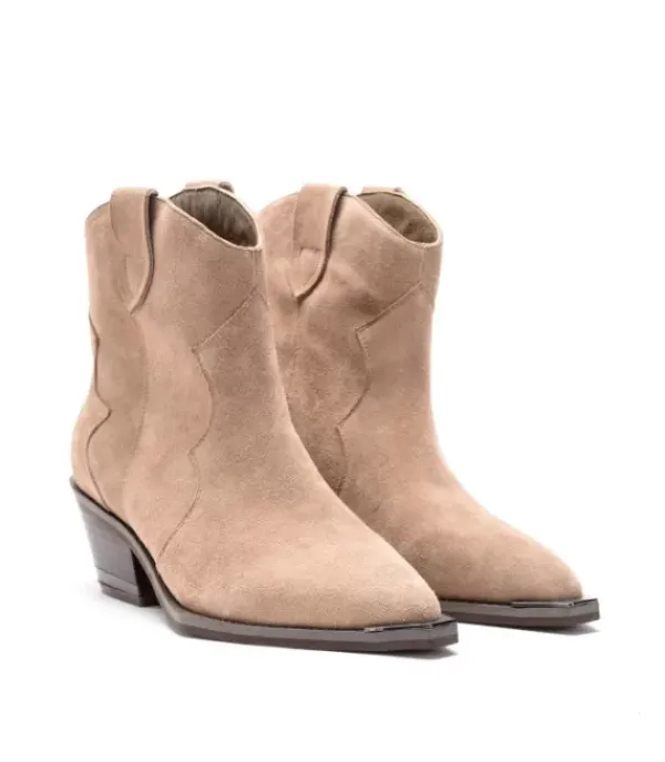 Botines Planos*Alma en Pena Comprar Botin Cowboy De Piel