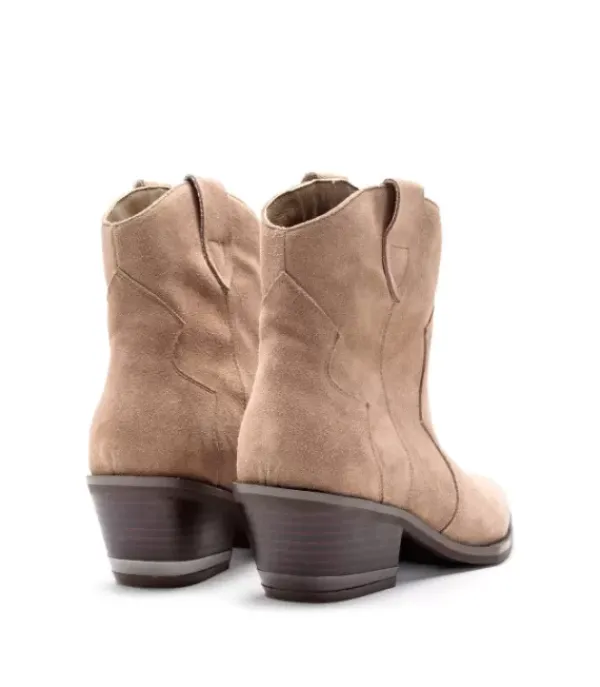 Botines Planos*Alma en Pena Comprar Botin Cowboy De Piel