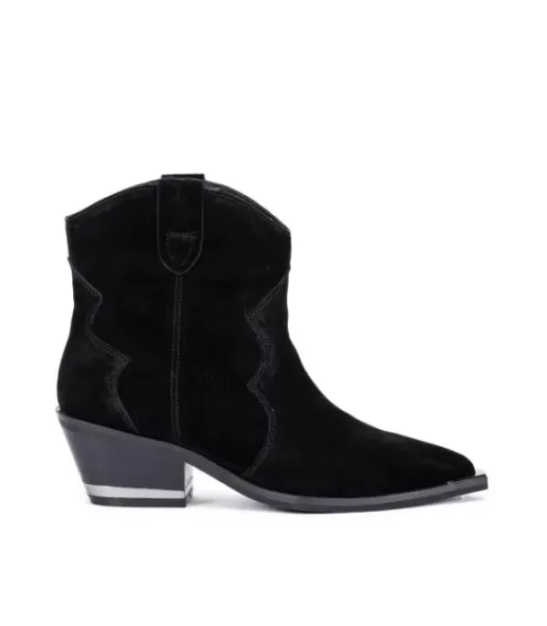 Botines Planos*Alma en Pena Comprar Botin Cowboy De Piel
