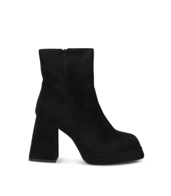 Botines Tacón*Alma en Pena Comprar Botin De Piel Con Punta Cuadrada
