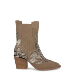 Botines Tacón*Alma en Pena Comprar Botines Estilo Cowboy