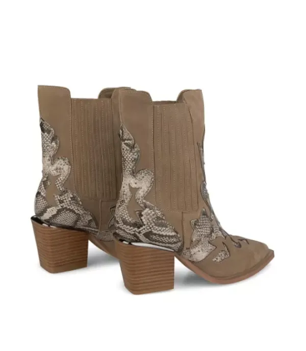 Botines Tacón*Alma en Pena Comprar Botines Estilo Cowboy