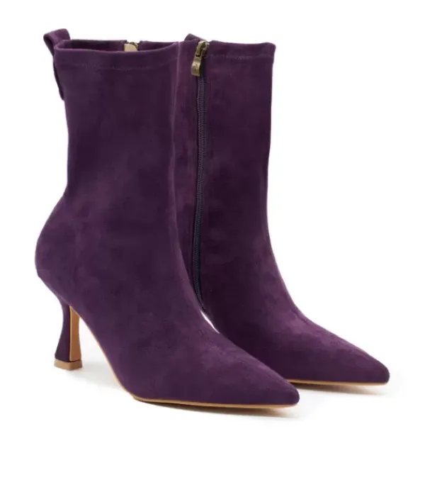 Botines Azules*Alma en Pena Comprar Botines Tacón Fino Cremallera