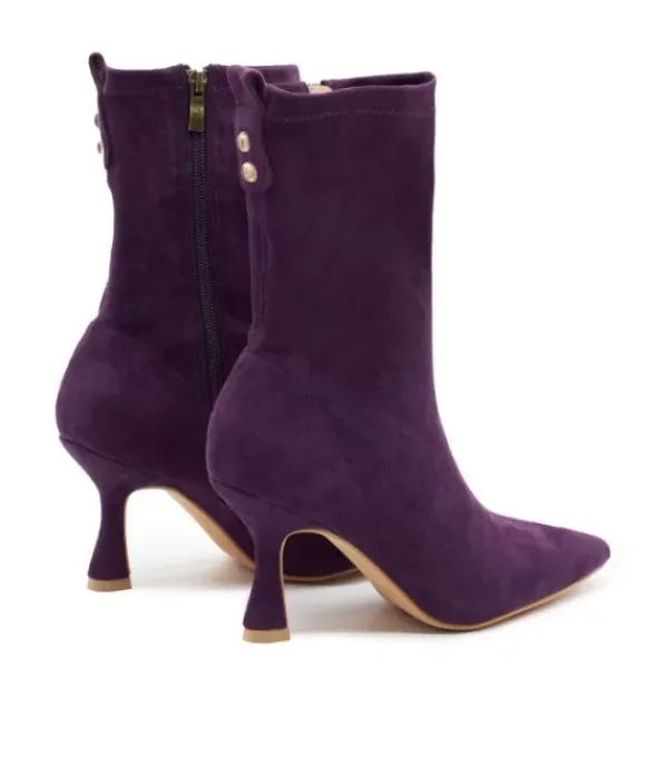 Botines Azules*Alma en Pena Comprar Botines Tacón Fino Cremallera