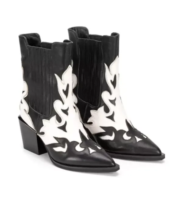 Botines Tacón*Alma en Pena Comprar Botin Estilo Cowboy
