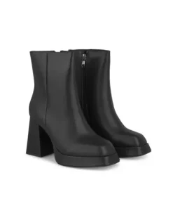 Botines Tacón*Alma en Pena Comprar Botin Piel Punta Cuadrada