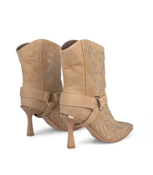 Botines Tacón*Alma en Pena Comprar Botin Tacón Aguja Cuadrado