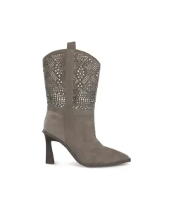 Botines Tacón*Alma en Pena Comprar Botin Tacón Con Detalles Pedreria