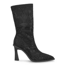 Botines Tacón*Alma en Pena Comprar Botin Tacón Cuadrado Pedreria