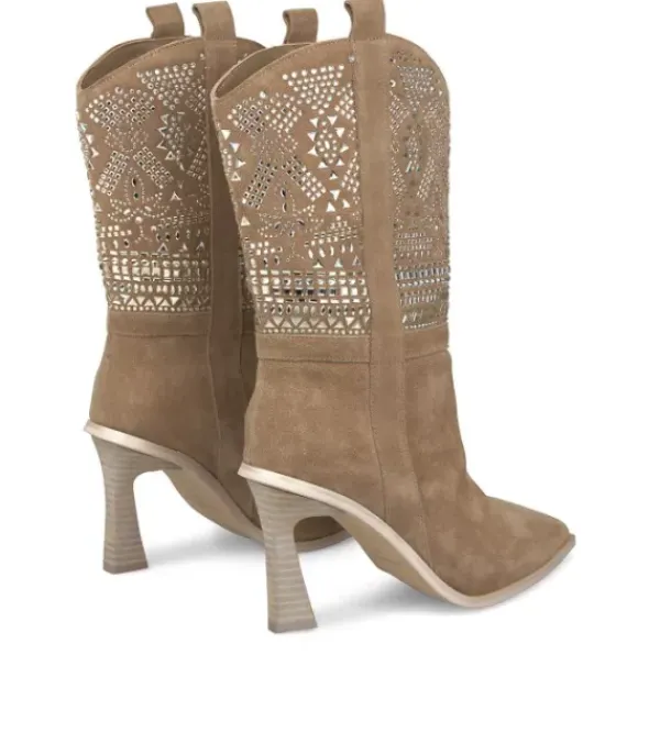 Botines Tacón*Alma en Pena Comprar Botin Tacón Detalles Pedreria