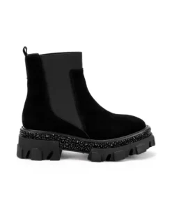 Botines Planos*Alma en Pena Comprar Botin Track Con Pedreria