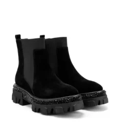 Botines Planos*Alma en Pena Comprar Botin Track Con Pedreria