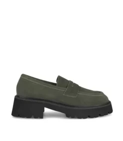 Zapatos Planos Azules*Alma en Pena Comprar Mocasin Piel Con Plataforma