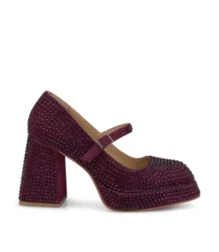 Zapatillas*Alma en Pena Comprar Sandalia Con Punta Cuadrada Y Pedreria