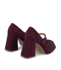Zapatillas*Alma en Pena Comprar Sandalia Con Punta Cuadrada Y Pedreria