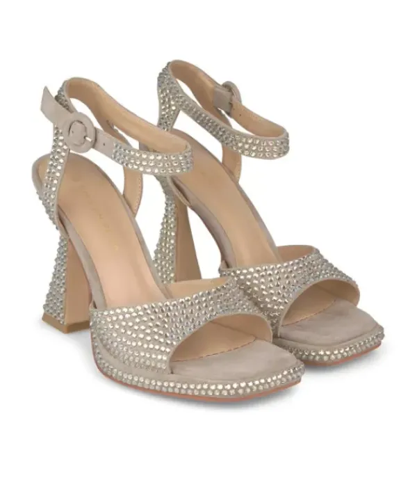 Sandalias De Tacón Alto*Alma en Pena Comprar Sandalia Tacón Con Pedreria